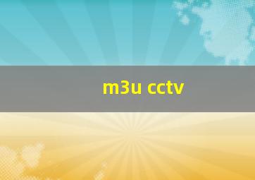 m3u cctv